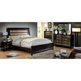 Golva Bed Model Cm7295-Queen Bed By Furniture Of America